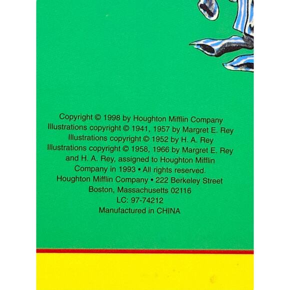 Vintage Curious George Board Books Set - Picture 12 of 12